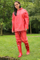 Yellow Blue Polyester Red Rain Suit Rains Clothing Ladies Raincoats