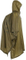 Poncho, Lightweight Military Style Raincoat, Ripstop Rain Poncho (Coyote Brown)