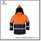 Workwear Raincoat Big Men Hi Vis Orange safety Padded Jacket