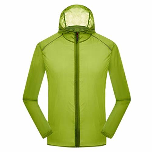 Mens Jacket-Clear Reusable Waterproof Rain Coat, Lightweight Outdoor Bicycle Sports Quick Dry Zipped Windbreaker Coat