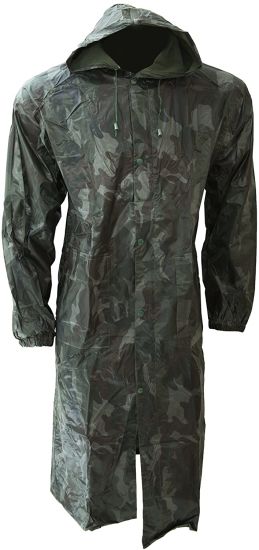 Men Waterproof Hooded Lightweight Long Outdoor Rain Coat