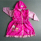 Pretty Design Pink Color PVC Waterproof Rain Wear for Girls