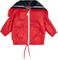 Raincoat Waterproof Jacket Coat Red Hooded Warm for Baby 9-24 Monate