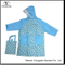 Fashion Design Printed PVC Rain Coat for Children with Handbag