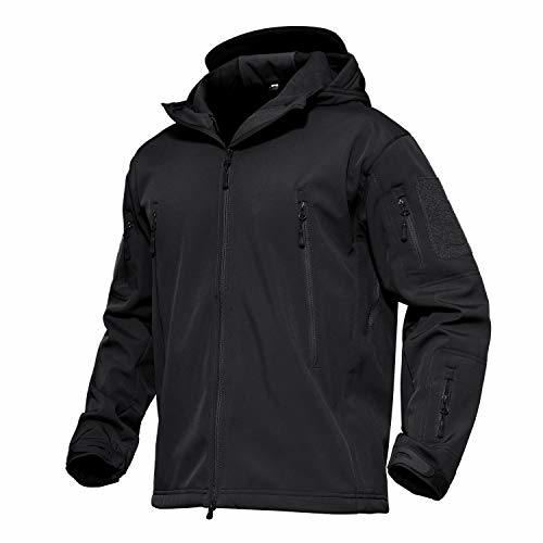 Waterproof Military Combat Jacket Tactical Soft Shell Fleece Jackets with Multi Pockets
