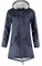 Ladies PU Rain Jacket Women Waterproof Windbreaker Coat with Hood Outdoor Breathable Raincoat
