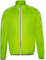 Water-Resistant Running Jacket - Highly Reflective Rain Jacket Mesh Panels Zipped Pockets Back - Best for Outdoors