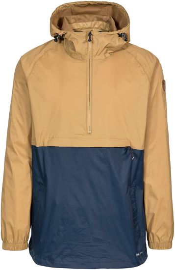 Men′s Gusty Waterproof Jacket with Grown on Hood with Adjusters