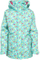Kids Twinkling Waterproof Rain Jacket with Concealed Hood and Reflective Details