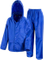 Kids Waterproof Jacket & Trousers Suit Set in Black, Navy Blue or Royal Blue Childs Childrens Boys Girls