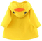 Yellow Duck Trench Coat Pocket Autumn Windbreaker Toddler Jacket Windproof Casual Kids Outwear for 6months-3years Old